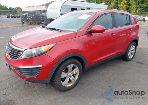 2011 Kia Sportage Lx из США, поврежденный, VIN KNDPB3A26B7054441